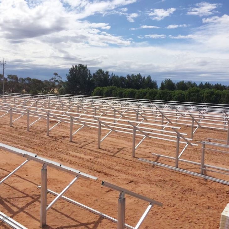 Hot Sell Steel Pile Solar Mount Ground Mount