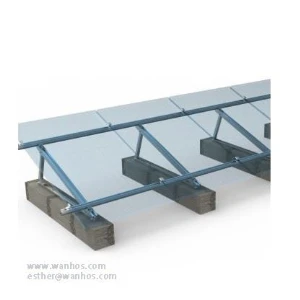 شمسی توانائی سے ایڈجسٹ مثلث FLat چھت بریکٹ