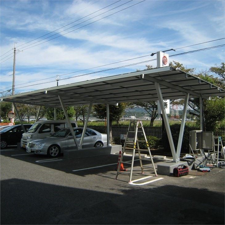 solar carports parking lots case